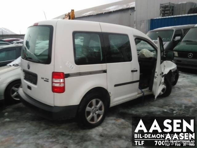 VW Caddy 2010-2015 (Type III, Fase 2) , Motorkode: CFHF, Girkassekode: NFQ