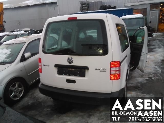 VW Caddy 2010-2015 (Type III, Fase 2) , Motorkode: CFHF, Girkassekode: NFQ