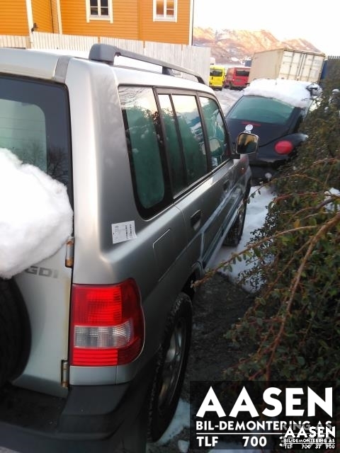 Mitsubishi Pajero Pinin 2001-2003 , Motorkode: 4G94, Girkassekode: 