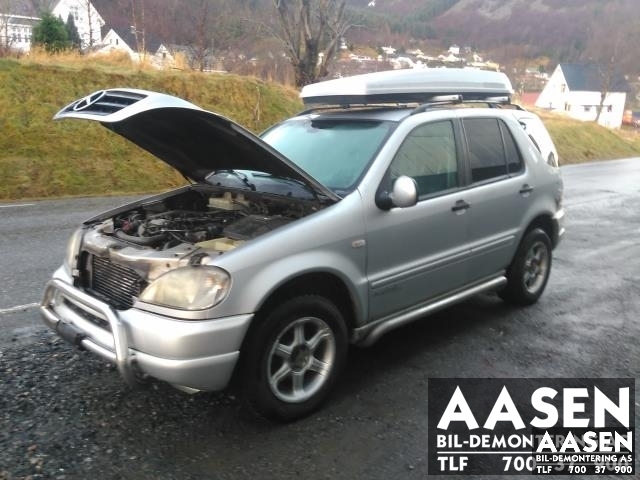 Mercedes ML 1997-2005 (W163) (W163), Motorkode: 612 963, Girkassekode: 722661 02