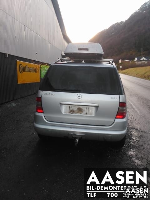 Mercedes ML 1997-2005 (W163) (W163), Motorkode: 612 963, Girkassekode: 722661 02