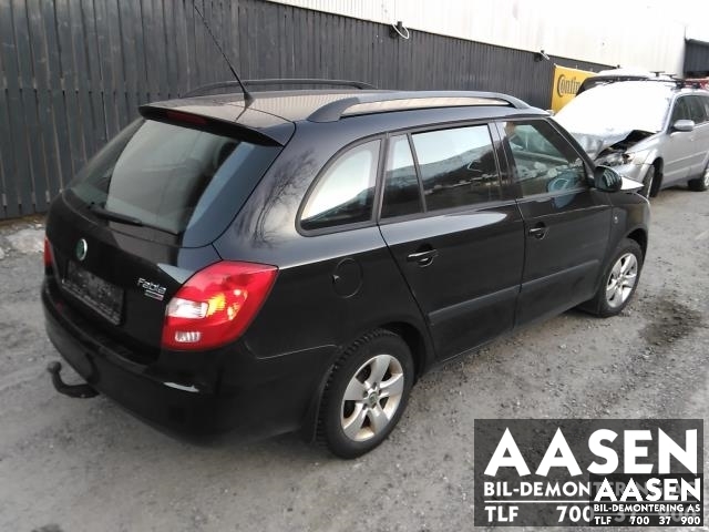 Škoda Fabia 2010-2014 (Type II, Fase 2) , Motorkode: CGPA, Girkassekode: LVG