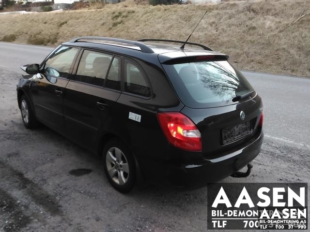Škoda Fabia 2010-2014 (Type II, Fase 2) , Motorkode: CGPA, Girkassekode: LVG