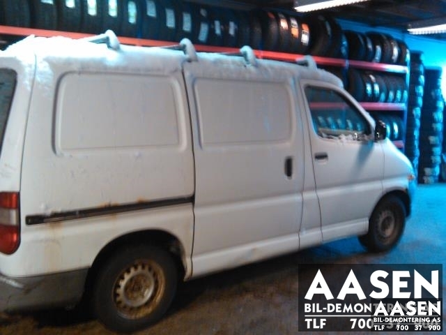 Toyota Hiace 1996-2001 (Fase 1) , Motorkode: 2L, Girkassekode: 