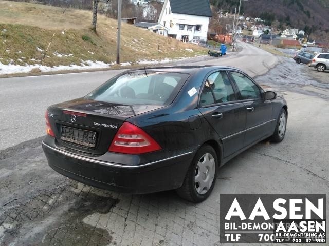 Mercedes C-Klasse 2000-2004 (Fase 1) (W203) (W203), Motorkode: 271946, Girkassekode: 