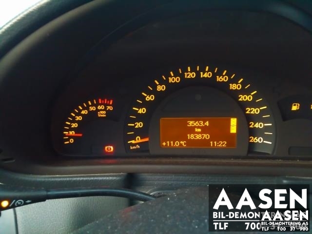 Mercedes C-Klasse 2000-2004 (Fase 1) (W203) (W203), Motorkode: 271946, Girkassekode: 