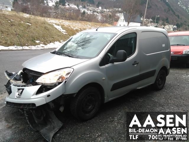 Peugeot Partner 2008-2015 (Type II, Fase 1) , Motorkode: 9HT, Girkassekode: 