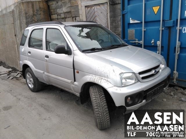 Daihatsu Terios 2000-2006 , Motorkode: K3, Girkassekode: 