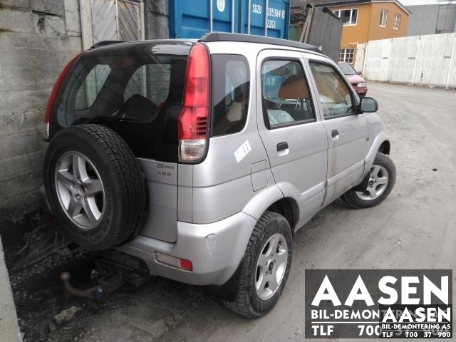 Daihatsu Terios 2000-2006 , Motorkode: K3, Girkassekode: 