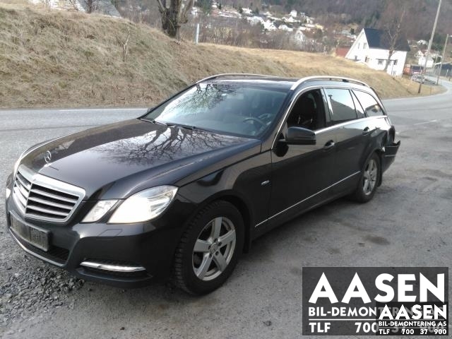 Mercedes E-Klasse 2009-2013 (Fase 1) (W212) (W212), Motorkode: OM651.924, Girkassekode: 722646 08