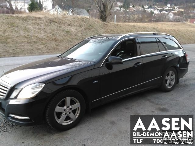 Mercedes E-Klasse 2009-2013 (Fase 1) (W212) (W212), Motorkode: OM651.924, Girkassekode: 722646 08