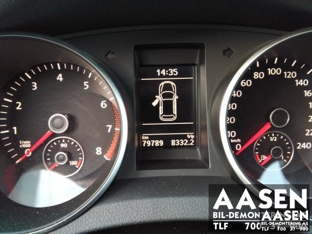 VW Golf VI 2008-2012 , Motorkode: CBZB, Girkassekode: NBW