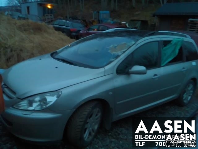 Peugeot 307 2001-2004 (Fase 1) , Motorkode: 9HZ, Girkassekode: