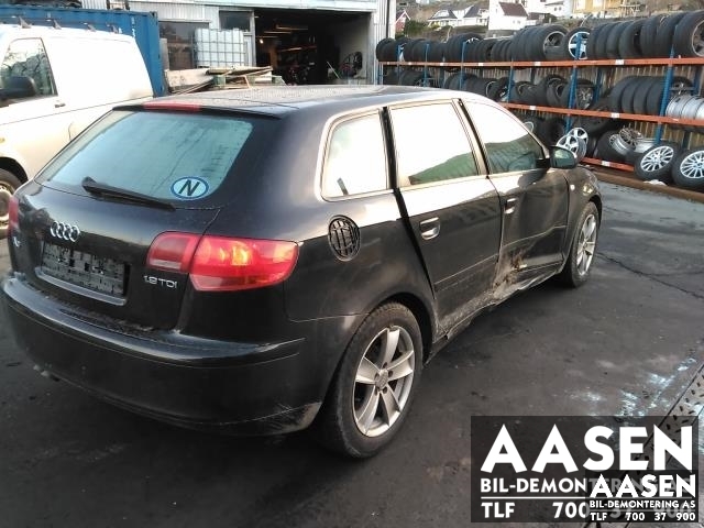 Audi A3 2003-2008 (Type II, Fase 1) , Motorkode: BLS, Girkassekode: KBL
