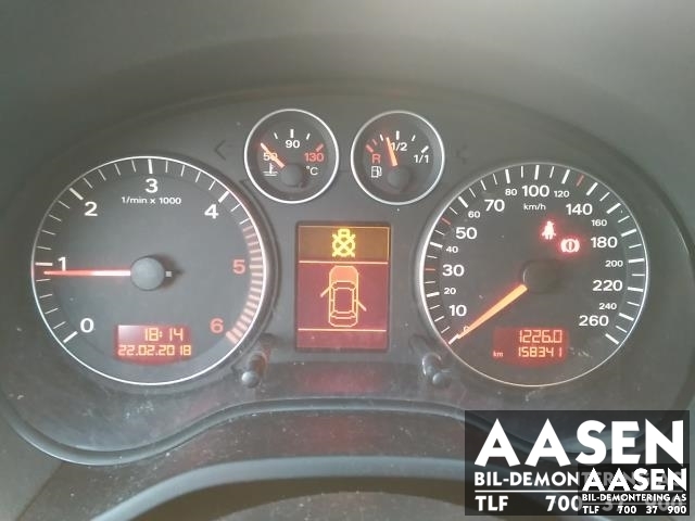 Audi A3 2003-2008 (Type II, Fase 1) , Motorkode: BLS, Girkassekode: KBL