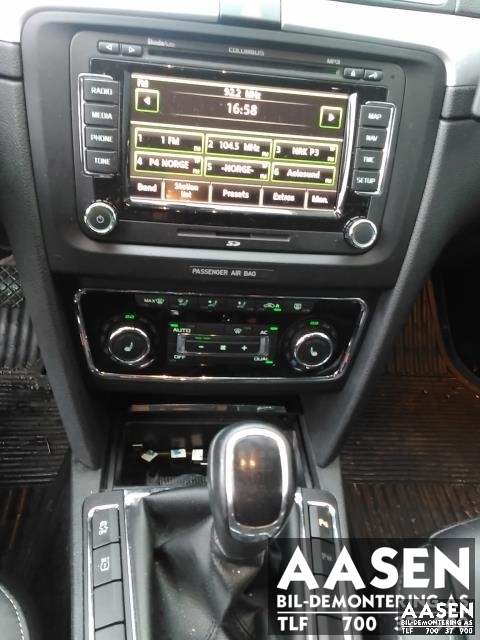 Škoda Superb 2008-2015 (Type II) , Motorkode: CAYC, Girkassekode: MTG