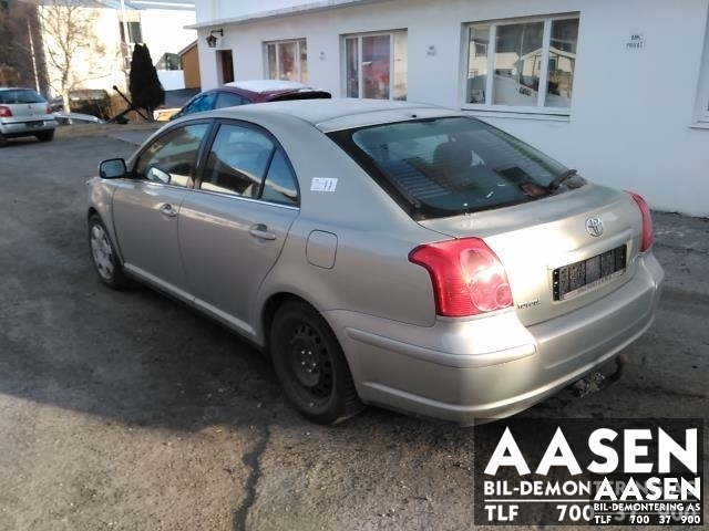 Toyota Avensis 2003-2008 (Type II) , Motorkode: 3ZZ-FE, Girkassekode: