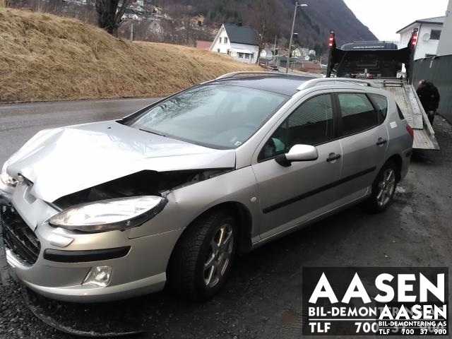 Peugeot 407 2004-2010 , Motorkode: 6FZ, Girkassekode: 2222JT
