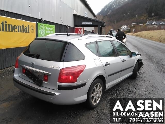 Peugeot 407 2004-2010 , Motorkode: 6FZ, Girkassekode: 2222JT
