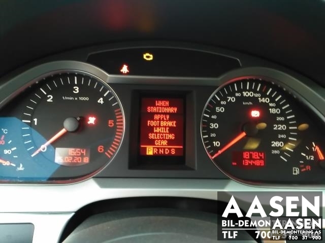 Audi A6 2005-2008 (Type III, Fase 1) (C6) (C6), Motorkode: BRE, Girkassekode: KTD