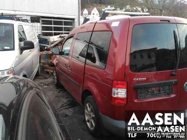 VW Caddy 2004-2010 (Type III, Fase 1) , Motorkode: BLS, Girkassekode: GQR