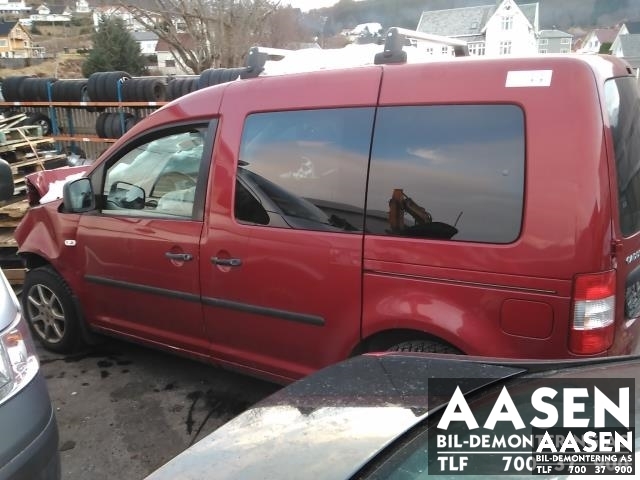 VW Caddy 2004-2010 (Type III, Fase 1) , Motorkode: BLS, Girkassekode: GQR