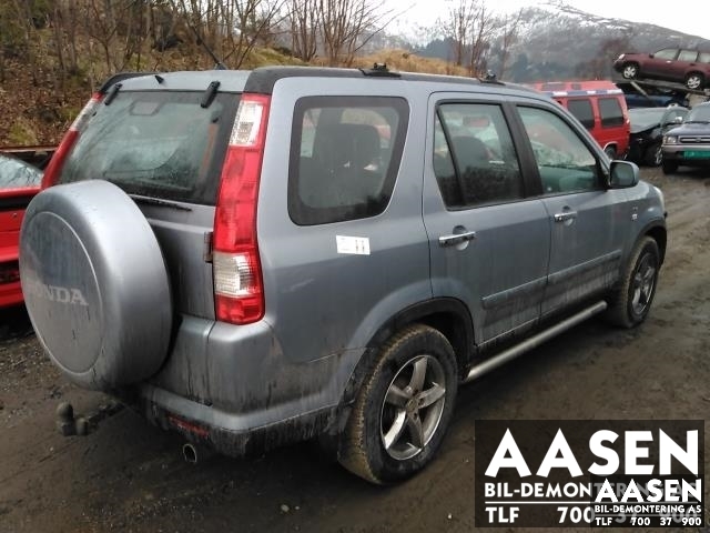 Honda CR-V 2002-2006 (Type II) , Motorkode: K20A4, Girkassekode: 
