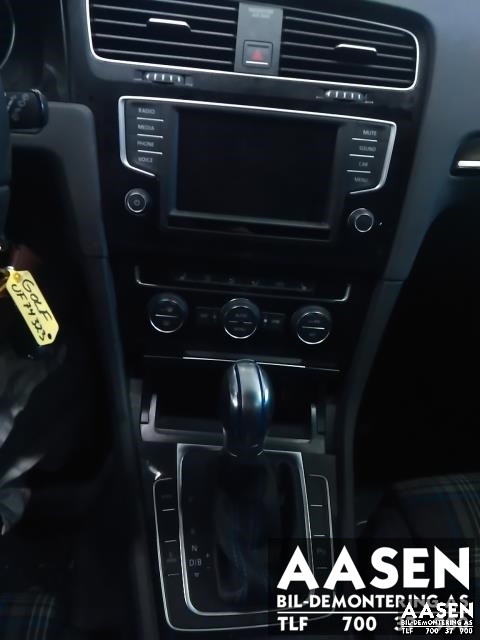 VW Golf VII 2012-2017 (Fase 1) , Motorkode: CUKB, Girkassekode: RJW