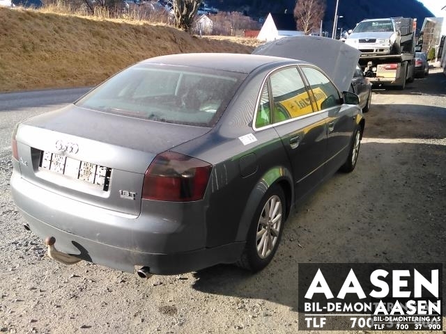 Audi A4 2001-2004 (Type II) (B6) (B6), Motorkode: AVJ, Girkassekode: FPT
