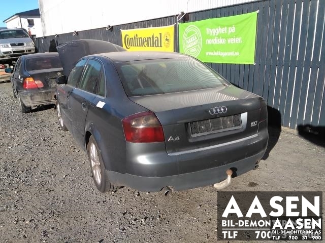 Audi A4 2001-2004 (Type II) (B6) (B6), Motorkode: AVJ, Girkassekode: FPT