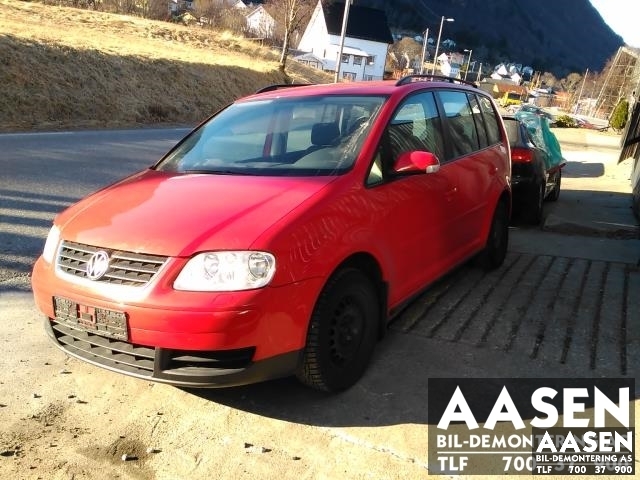 VW Touran 2003-2006 (Type I, Fase 1) , Motorkode: BKC, Girkassekode: GQN
