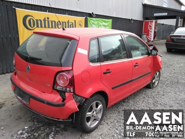 VW Polo 2005-2009 (Type IV, Fase 2) , Motorkode: BWB, Girkassekode: JDE