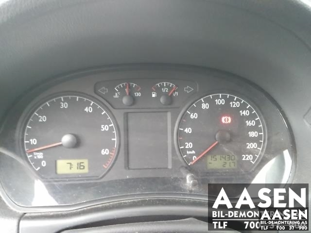 VW Polo 2002-2005 (Type IV, Fase 1) , Motorkode: AZQ, Girkassekode: GDP