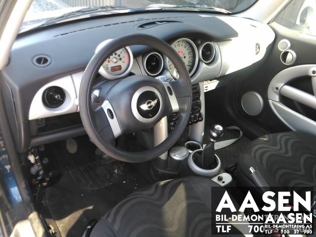 Mini One/Cooper 2001-2007 (R50-53) (R50-53), Motorkode: W10B16A, Girkassekode: 