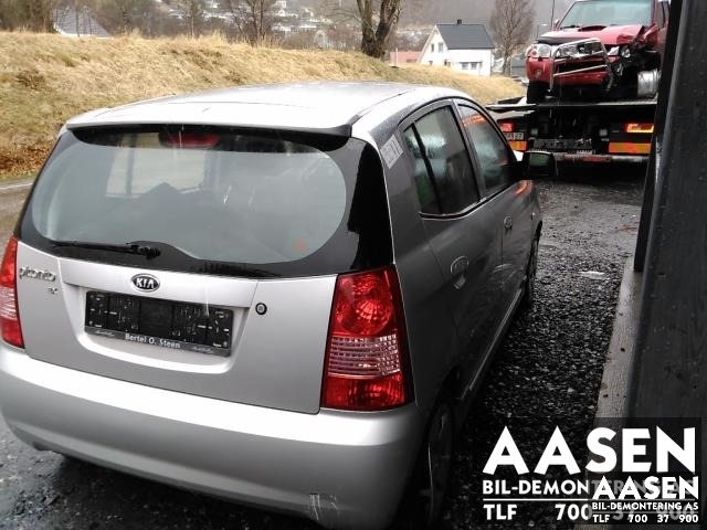 Kia Picanto 2004-2009 (Type I, Fase 1) , Motorkode: G4HG, Girkassekode: