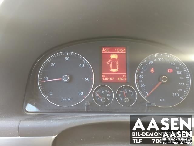 VW Touran 2007-2010 (Type I, Fase 2) , Motorkode: BLS, Girkassekode: KXD