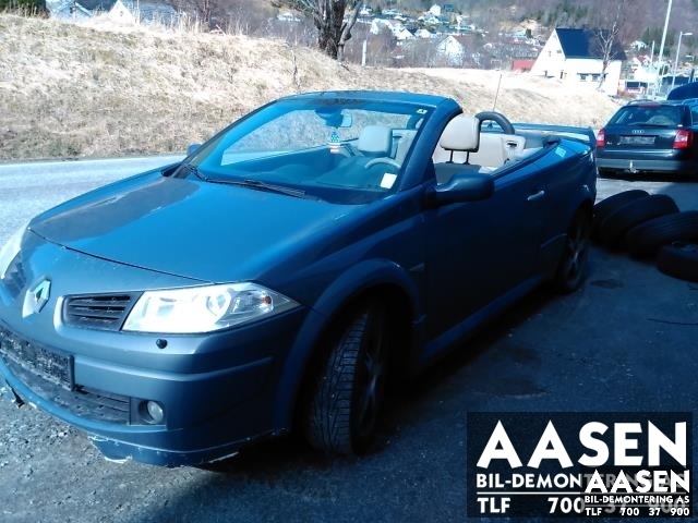 Renault Megane 2006-2009 (Type II, Fase 2) , Motorkode: K4M D8, Girkassekode: JH3 142