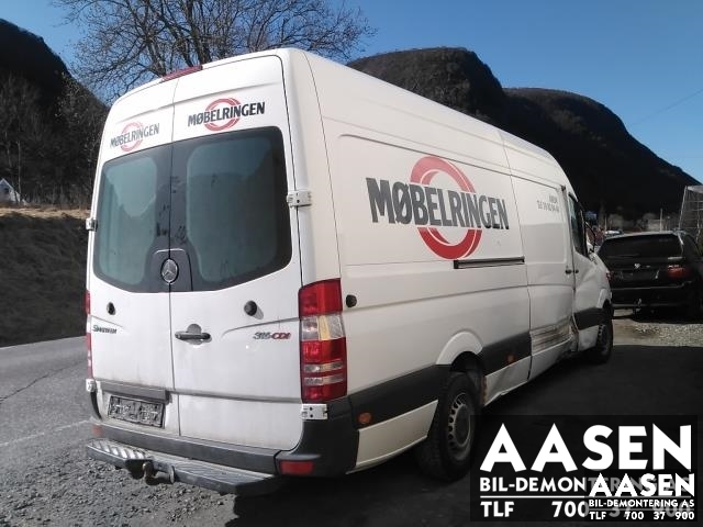 Mercedes Sprinter 2006-2013 (Fase 1) (906) (906), Motorkode: 651955 09, Girkassekode: 711680 00