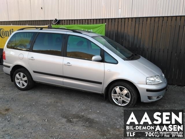 VW Sharan 2000-2010 (Type I, Fase 2) , Motorkode: AUY, Girkassekode: FPK