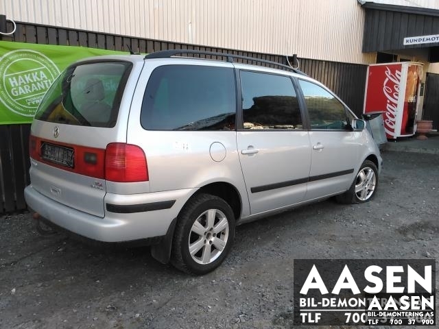 VW Sharan 2000-2010 (Type I, Fase 2) , Motorkode: AUY, Girkassekode: FPK