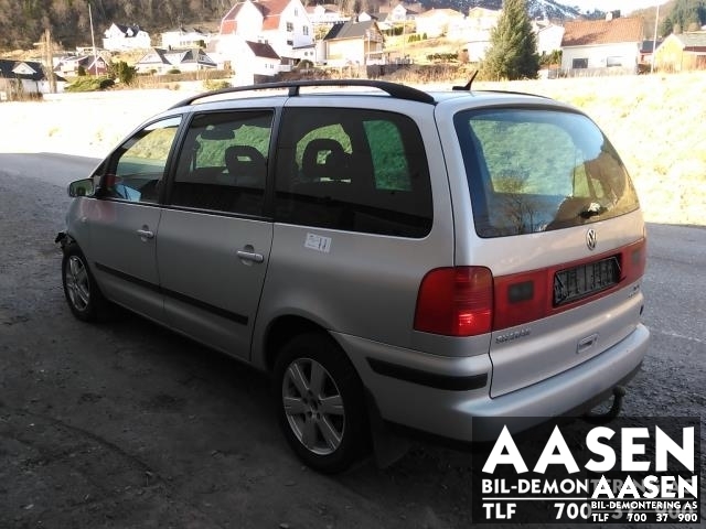 VW Sharan 2000-2010 (Type I, Fase 2) , Motorkode: AUY, Girkassekode: FPK