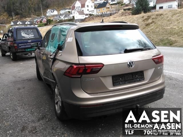 VW Tiguan 2016-2020 (Type II, Fase 1) , Motorkode: DFGA, Girkassekode: RPK