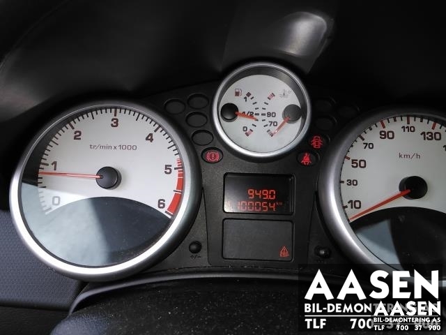 Peugeot 207 2006-2012 , Motorkode: 9HX, Girkassekode: 2222PT