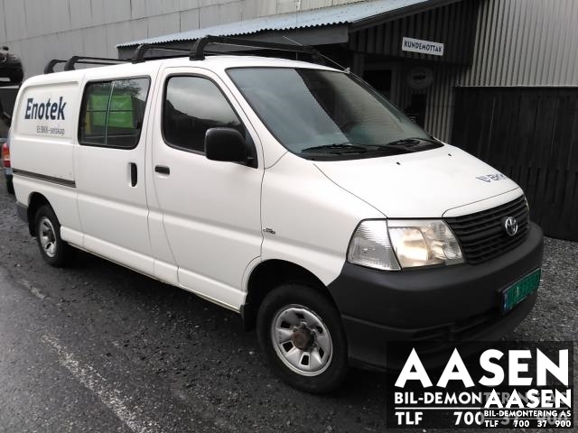 Toyota Hiace 2007-2012 (Fase 3) , Motorkode: 2KD-FTV, Girkassekode: 33030-26A60