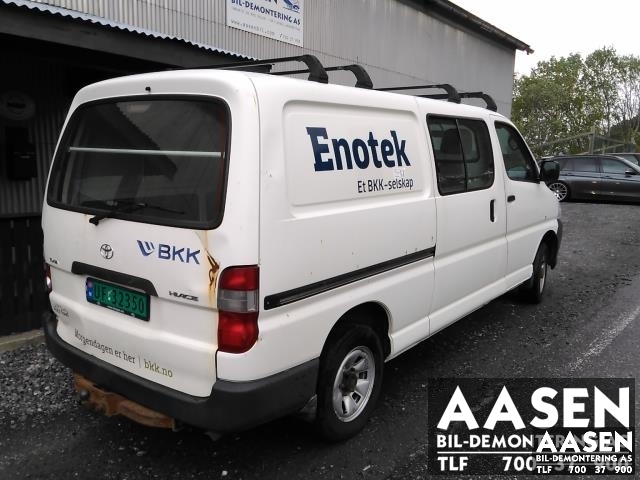 Toyota Hiace 2007-2012 (Fase 3) , Motorkode: 2KD-FTV, Girkassekode: 33030-26A60
