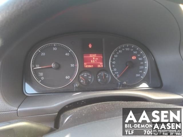 VW Caddy 2004-2010 (Type III, Fase 1) , Motorkode: BJB, Girkassekode: GQR