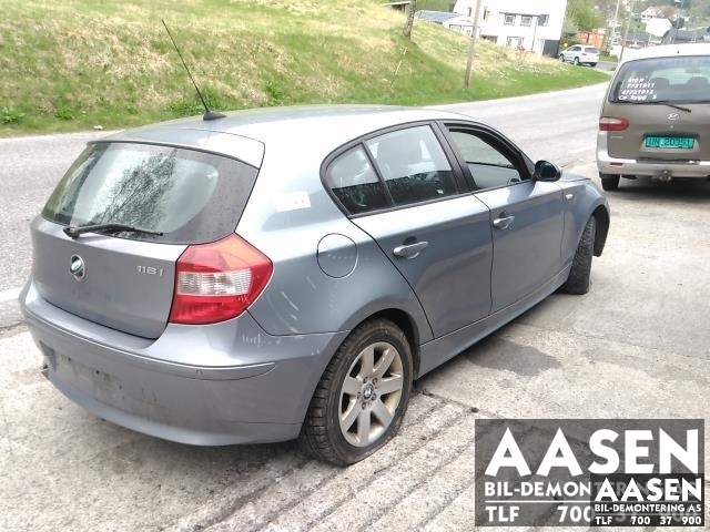 BMW 1-Serie 2004-2011 (E81/E82/E87/E88) (E81/E82/E87/E88), Motorkode: N45B16A, Girkassekode: 