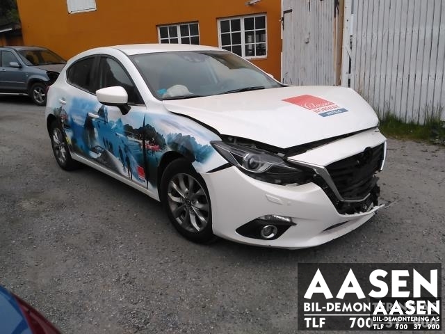Mazda 3 2013-2016 (Type III, Fase 1) , Motorkode: SHY4-02-300H, Girkassekode: GWDK-03-000