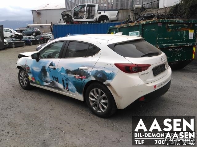 Mazda 3 2013-2016 (Type III, Fase 1) , Motorkode: SHY4-02-300H, Girkassekode: GWDK-03-000