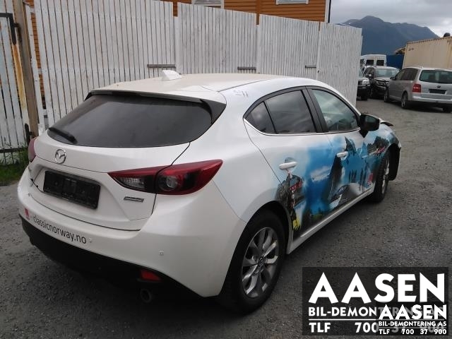 Mazda 3 2013-2016 (Type III, Fase 1) , Motorkode: SHY4-02-300H, Girkassekode: GWDK-03-000